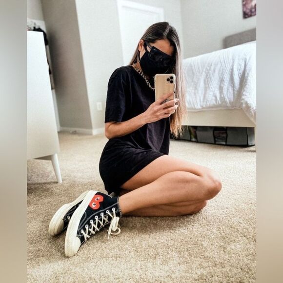 COPY - Converse x Comme des Garçons PLAY Chuck 70 women’s 8 / Mens 6 - Picture 6 of 9